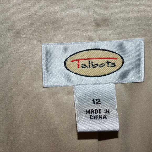 Talbots Classic Navy Blue Blazer | Size 12 - Picture 3 of 5